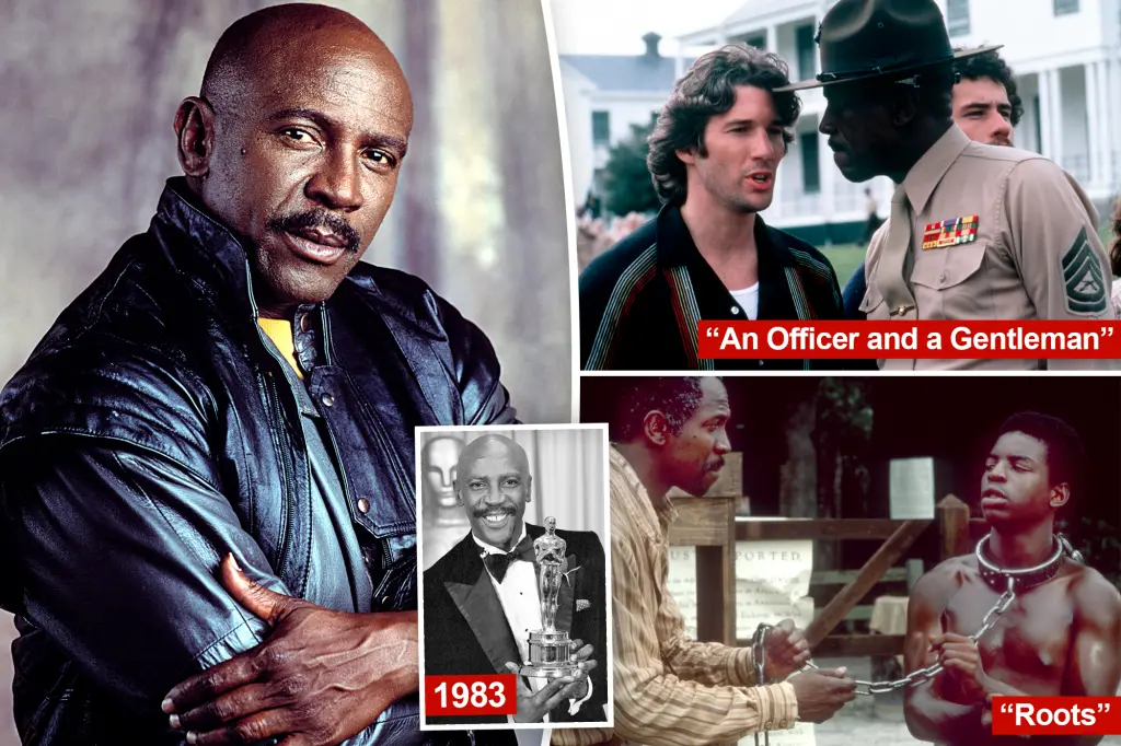 Louis Gossett Jr., pioneer Black Oscar winner, dies at 87. (image:- NEW YOURK POST)