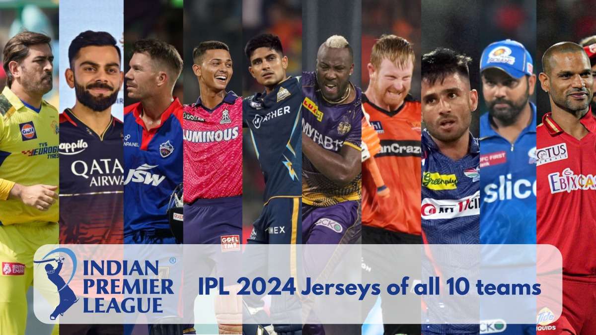 You can now see the Indian Premier League uniforms for 2024 (image:- mykhel)